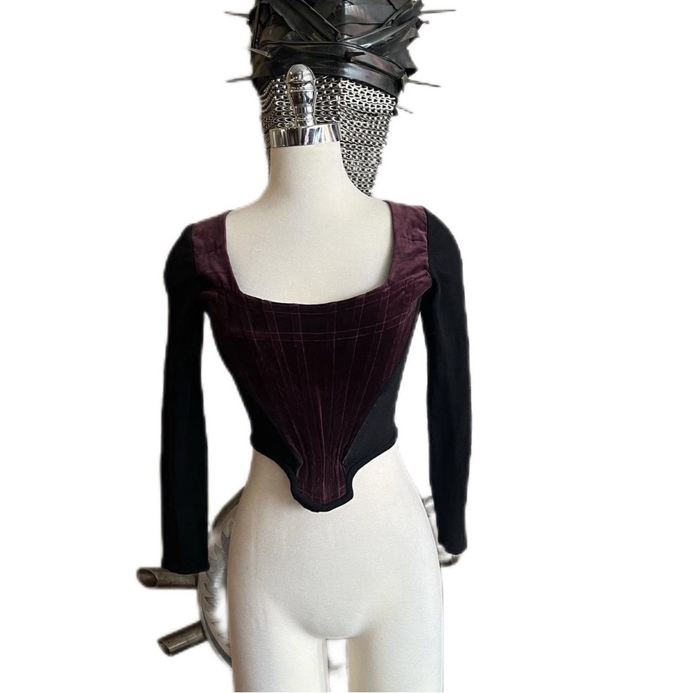 Vivienne Westwood women’s Burgundy and Black Corset